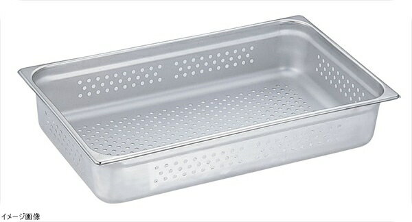 DO－EN（18-8ステン）ガストロノーム穴明パン 2／1 20mm 821．20PS