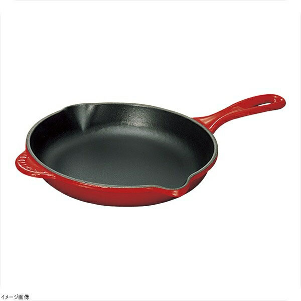 ル・クルーゼ (Le Creuset) スキレット チェリーレッド 20cm 20124-20のサムネイル