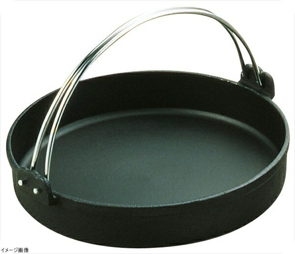トキワ 鉄すきやき鍋 黒ツル付 28cm