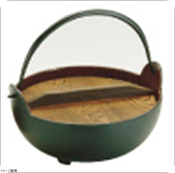 トキワ やまが鍋（内茶ホーロー仕上） 21cm（杓子付）