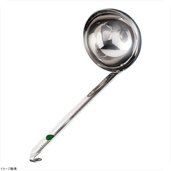 UK（18-8ステン）カラーマーカー付レードル 緑 36cc