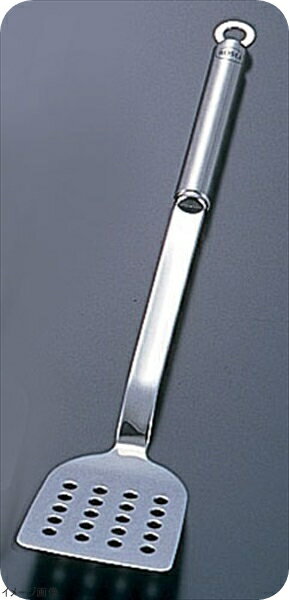 レズレー 18－10長柄穴明パンケーキターナー 10228