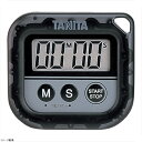 丸洗いタイマー100分計 TD−376N ブラック