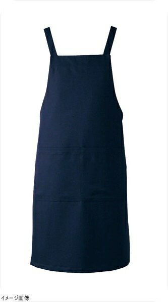 アンクル加工エプロン AN－1843 （ネイビー）