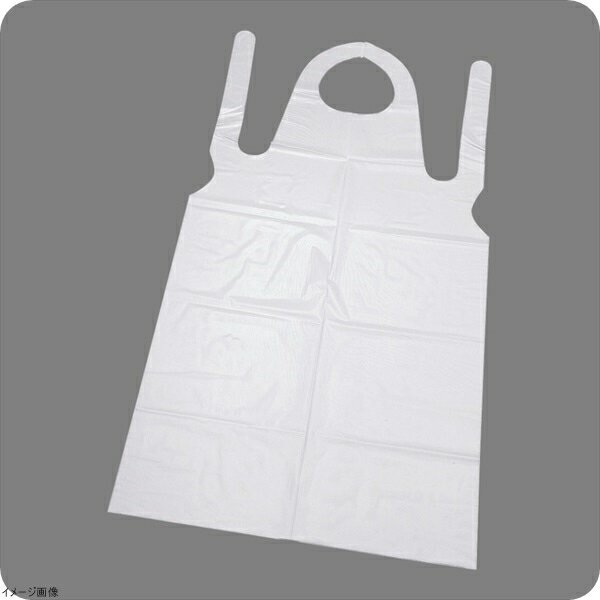 サニリンク エンボス クリーンエプロン No.701 Lクリア（50枚入）