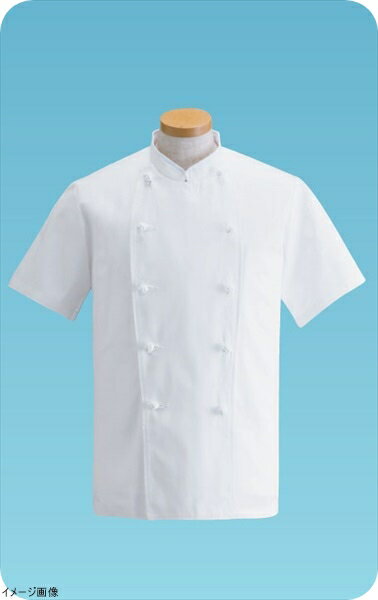 コックコート・半袖 KG－412 （ホワイト） LL