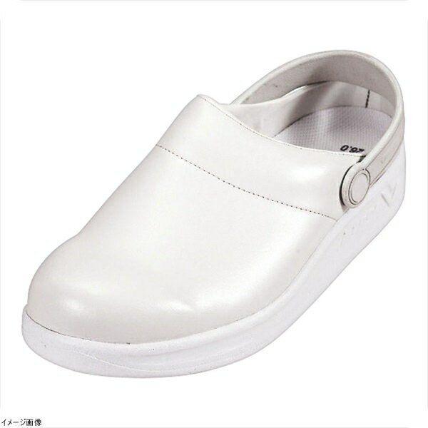 ハイパーV サボシューズ＃720 白 22．5