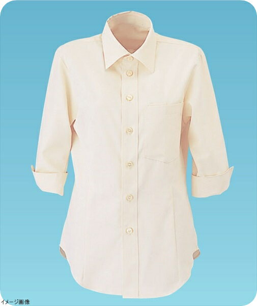 男女兼用ショップコートET－5732 M （バニラ）