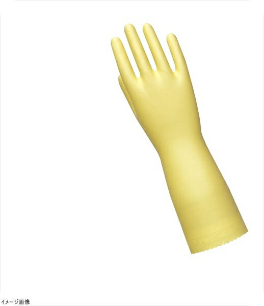 トーワ ソフトエース 厚手手袋 M イエロー