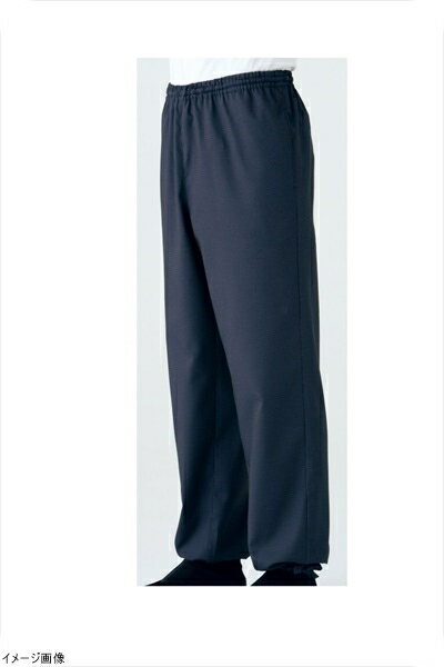 男女兼用 和風パンツ SLB673－1 黒×青紫 S