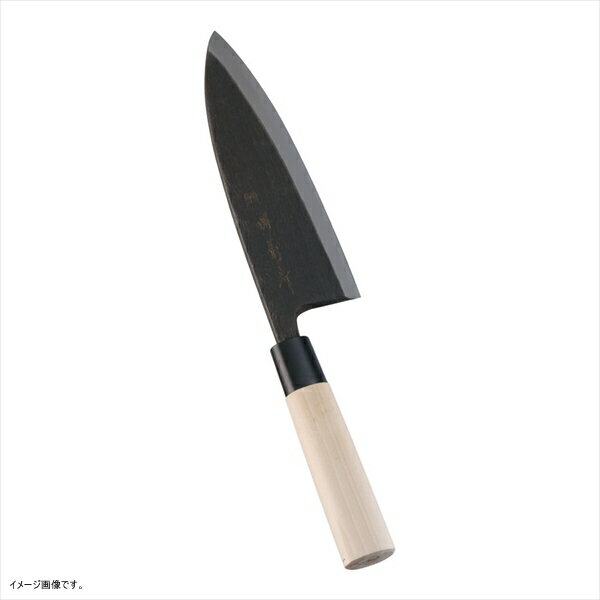 C-1118 堺菊守 別打 黒出刃 180mm(PC柄) 0905k