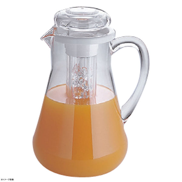 YUKIWA PCウォーターポット(一体成型) 1.9L(蓋付) (PUOD401)