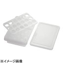 霜山 ポリプロピレン卵バット蓋付 (18個用) (ATM6001)