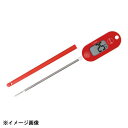 防水中心温度計 O-280 レッド