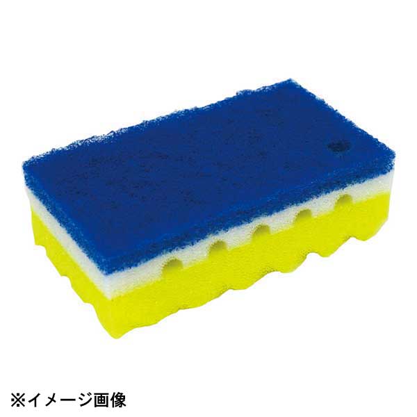 ワコー ストロング スポンジたわし ハード 1ヶ単位イエロー