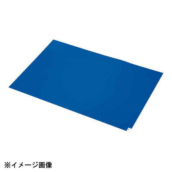 エコノミー粘着マット（10シート入） 600_1200 青