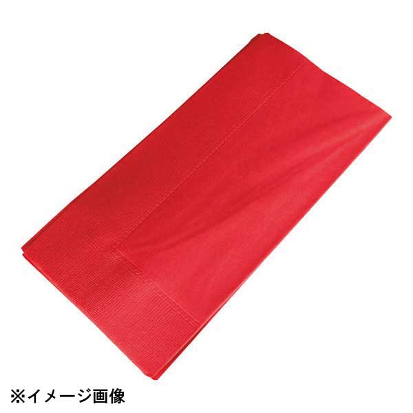 2プライ8つ折 カラーナフキンD28 イタリアンレッド（50枚入）