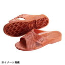 紳士シャワーサンダル 前あき M レンガ