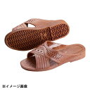 紳士シャワーサンダル 前あき L チョコ