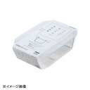 イノマタ化学 楽ちんパック角型クリアーホワイト 850ml(1個入)
