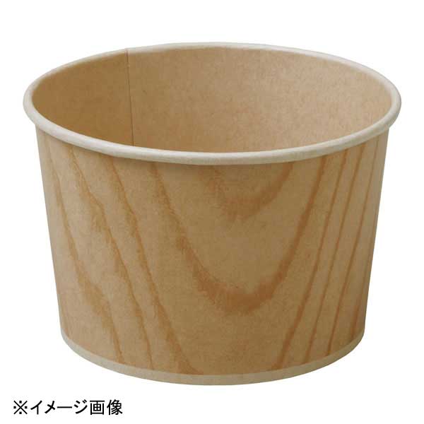 天満紙器 ロールフリーカップ870cc(50入) 本体 ウッド RF631