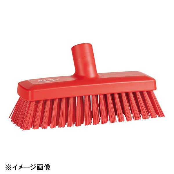 Vikan(ヴァイカン) ヴァイカンコンパクトデッキブラシ 7042 レッド
