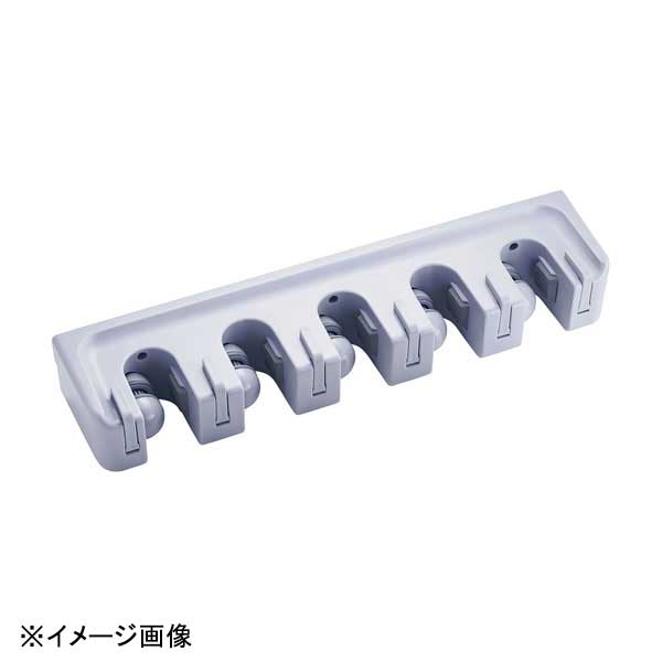 ●規格：5連●幅(mm)×奥行(mm)×高さ(mm)：420×92×66●材質：ABS樹脂、ラバー●ホルダーとフックで様々な種類のものが壁に掛けられます。●清掃用品や傘などをかけてご利用いただけます。●ホルダーに押し込むだけで簡単に掛ける事ができます。●素材・材質：ABSラバー※メーカー希望小売価格はメーカーカタログに基づいて掲載しています。(カタログ表示価格は消費税が含まれていません)画像はイメージです。※閲覧環境により実際の色味や質感と異なって表示される場合がございます。※部品・パーツなどの一部の商品では本体の商品画像を使用しております。※製品の仕様・画像・パッケージは、メーカー側から予告なく変更される場合があります。●カタログコード：・8-1331-1102●規格：5連●幅(mm)×奥行(mm)×高さ(mm)：420×92×66●材質：ABS樹脂、ラバー●ホルダーとフックで様々な種類のものが壁に掛けられます。●清掃用品や傘などをかけてご利用いただけます。●ホルダーに押し込むだけで簡単に掛ける事ができます。●素材・材質：ABSラバー●カタログコード：・8-1331-1102
