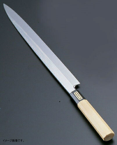 TKG 佐文 本焼鏡面仕上 柳刃 木製サヤ 33cm