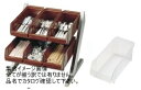 SA18-8 コンパクトオーガナイザー 2段3列(6ヶ入)ホワイト