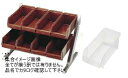 SA18-8 コンパクトオーガナイザー 2段4列(8ヶ入)ホワイト