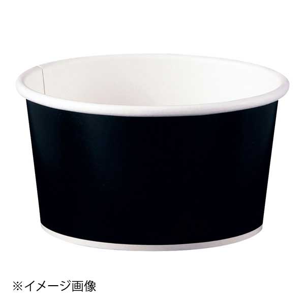 アイス&スープカップ12オンス 25個入 ブラック(PLAラミ)