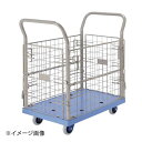 環境静音 金網付 樹脂台車 NP-107GS(4)