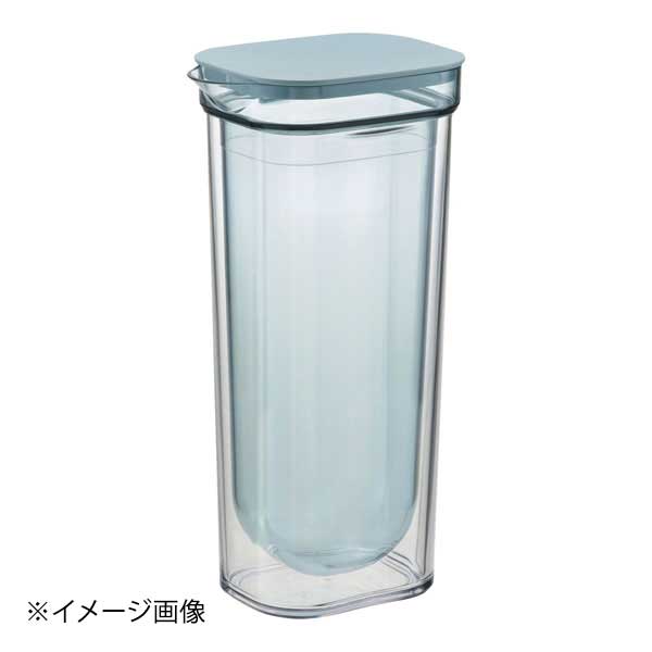 ダブルウォールカラフェ 1L ブルー