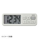 タニタ タニタ 抗菌でか見えタイマーTD-431 GY マットグレー