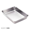 三宝産業株式会社 ステンレス角バット(電解仕上) 18枚取 09988805