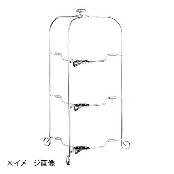 サクライ ワンタッチプレートスタンド M3段 ミラー仕上げ