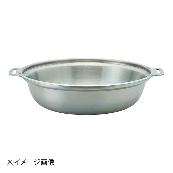 ●底径200mm　底厚さ2.5mm●外径×内径×深さ(mm):340×320×88●重量(g):1600●材質:本体三層鋼2.5mm〈内面:18－8ステンレス／0.4mm〉〈中:アルミニウム合金／1.5mm〉〈外面:18－0ステンレス／0.6mm〉　●内外面:サテン仕上げ●メーカー型番:ES1009●カタログコード：1-2105-0205※メーカー希望小売価格はメーカーカタログに基づいて掲載しています。(カタログ表示価格は消費税が含まれていません)●底径200mm　底厚さ2.5mm●外径×内径×深さ(mm):340×320×88●重量(g):1600●材質:本体三層鋼2.5mm〈内面:18－8ステンレス／0.4mm〉〈中:アルミニウム合金／1.5mm〉〈外面:18－0ステンレス／0.6mm〉　●内外面:サテン仕上げ●メーカー型番:ES1009●カタログコード：1-2105-0205