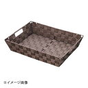 株式会社スマイル 浅型バスケット取っ手付A4 747764