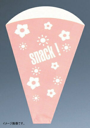 日昭産業 クレープ袋 (100枚入) ピンク XHK0401