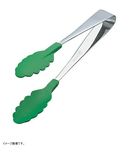 TKG 抗菌 耐熱カラフルトング グリーン BTV7604