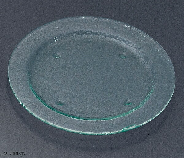 タイガーグラス ラウンドプレート 270 162-031-02 クリア