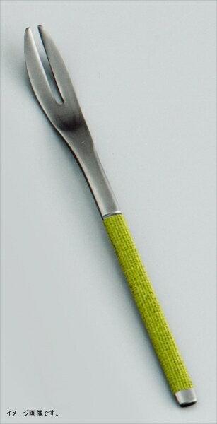 j-tone [ 布着せカトラリー ] 紗綾(さや) ピックフォーク 抹茶 06341065