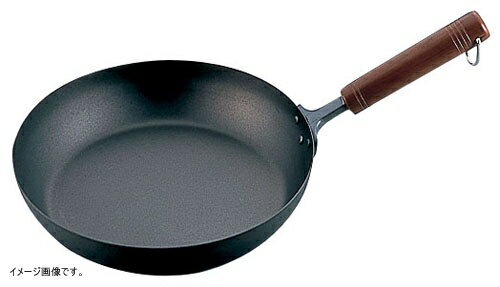 純チタン 木柄 フライパン 24cm