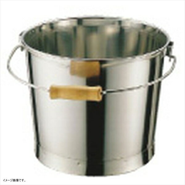 クローバー 18-8 プレス バケツ 10L