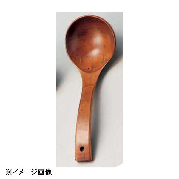 若泉漆器 お玉杓子深型 すり漆(大) H-16-72
