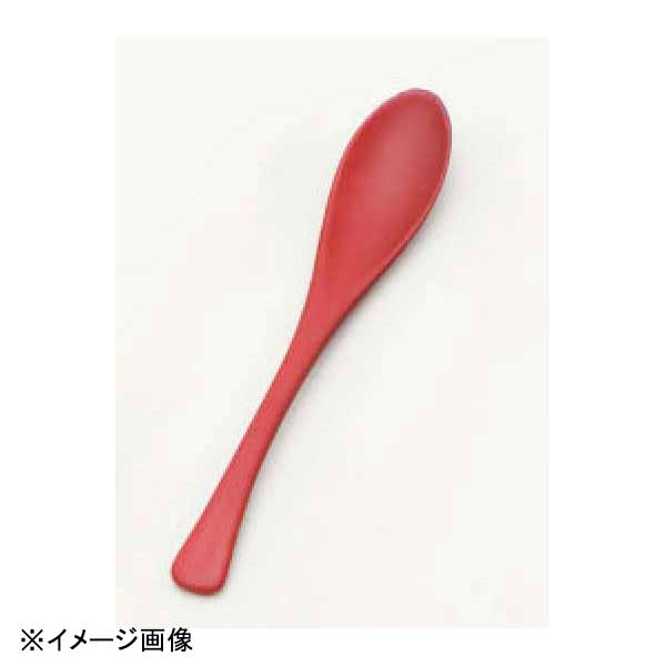 若泉漆器 かゆスプーン 朱塗 H-59-98