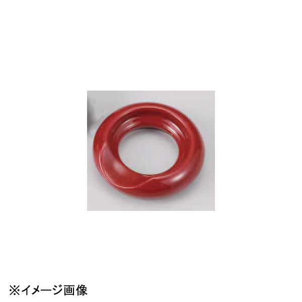 若泉漆器 (大)リング箸置 朱 H-96-88