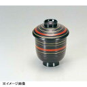 若泉漆器 きのこ小吸椀 黒二色ライン 1-155-3