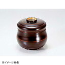 若泉漆器 ひさご飯器 溜つば金朱ライン内朱 1-228-2(3)