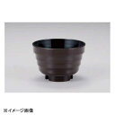 若泉漆器 (小)ロクロ重ね椀 新溜内黒 W-18-18